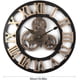 thumbnail image 2 of Reloj de pared gigante de 50 cm, péndulo industrial de madera vintage, reloj casero silencioso 3D, 2 of 3