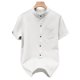thumbnail image 1 of pstuiky camisetas para hombre, Camisa casual de manga corta para hombre, estilo bolos vintage, estilo playero cubano, con botones, para verano camisas casuales para hombre xxxl, 1 of 4