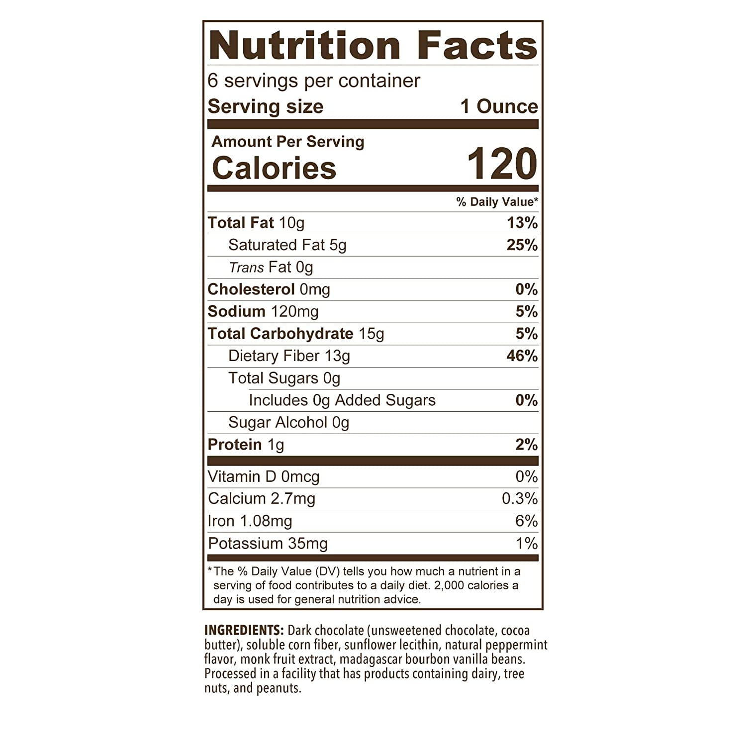 Buy ChocZero's Dark Chocolate Peppermint Keto Bark. Sugar Free, Low