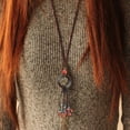 thumbnail image 2 of DESIGNICE Statement Necklace for Women,Modern Boho Necklaces for Women,Elegant Long Necklace,Adjustable Length Long Necklaces for Women, 2 of 4