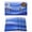 Blue, variant on Blue Striped Placemats Set of 4, Modern Abstract Art Wave Moire Gradient Placemats for Dining Table, Place Mats for Kitchen Tabletop, Waterproof Wipeable Dining Table Mats Set