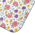thumbnail image 5 of Pioneer Flower Floral Print Pattern Kitchen Dish Drying Mat 1 Pack, Ultra Absorbent Microfiber Drainer Mat, 16"x18", 5 of 6