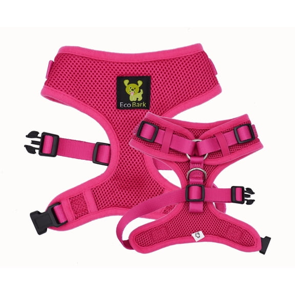 EcoBark Dog Harness No-Pull Safe Comfort Pet Vest Easy Control Eco-Friendly Neck Adjustable Dog Harnesses