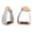Aluminum Tan, variant on Horse Western Saddle Aluminum Engraved Roper Angled Slanted Stirrups 51227