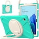 thumbnail image 4 of Funda colorida para Samsung Tab A7 de 10,4 pulgadas T500 con correa para el hombro, soporte de anillo ajustable grande y protección contra golpes., 4 of 5