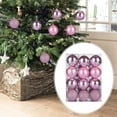thumbnail image 6 of 24Pcs Christmas Ball Ornaments DIY Decorative for Engagement Indoor Wedding Pink, 6 of 8