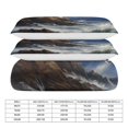 thumbnail image 2 of Lighthouse Sunrise Coast Scenery Pale Blue Tan Duvet Cover Set King Size for Bedroom Decoration Print Bedding Set Comforter Cover Decorative Microfiber with 2 Pillow Sham Multicolor, 2 of 6