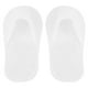thumbnail image 3 of Zapatilla no tejida, 50 pares de pantuflas blancas de 4 mm para no invitados, pantuflas antideslizantes de grado profesional, 3 of 8