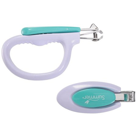 (2 Pack) Summer Infant® Nail Clipper 2 pc Set (Best Baby Nail Clipper Set)