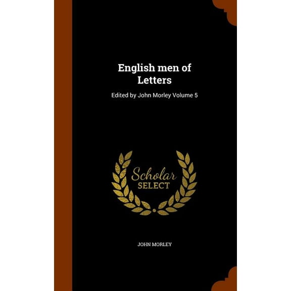 English men of Letters : Edited by John Morley Volume 5 (Hardcover)