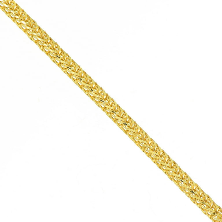 14k Yellow Gold Filled Solid Figaro Link Chain Necklace (4.2 mm, 20 inch)