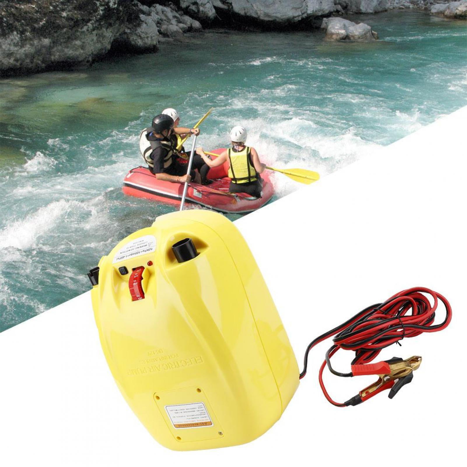High pressure Electric pump Inflatable boat  Rafts Kayaks 12V with Battery 