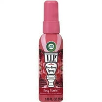 Air Wick V.I.Poo Pre-poo Toilet Spray Spray - 1.9 fl oz (0.1 quart) - Rosy Starlet - 6 / Carton