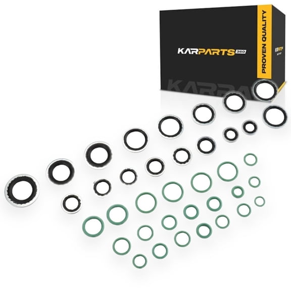 KarParts360 For Chevy Silverado 2500 2006-2008 A/C System Seal Set | Gold Classification | Replacement For 19383567