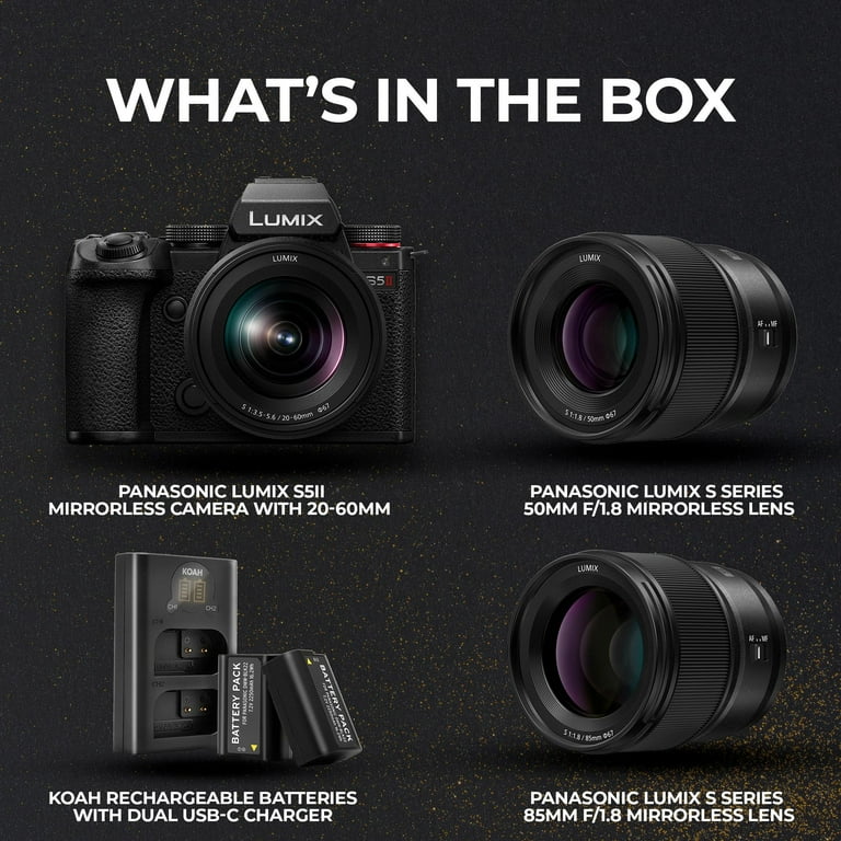 Panasonic Lumix S5II 24.2MP Full Frame Digital Zoom Panasonic Lumix S5II 24.2MP Full Frame Digital Zoom