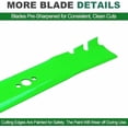 thumbnail image 6 of 120-9500-03 116-6358-03 20120 20120P Timemaster 30 inch Mulching Blades for 30" Deck Toro 20199 20200 20975 20977 22205TE Ex Mark ECKA30 Lawn Mower (2 Pack)$$Tools, 6 of 9