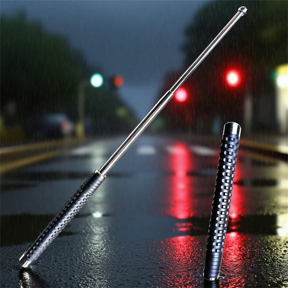 2 Pack 26 Inch Extendable Sticks Bation for Hiking Backpacking Durable Metal Smooth Extension Collapsible for School Work Totes Great for After-School Adventures Weekend Getaways with Friends