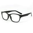 thumbnail image 3 of EYE ZOOM 5 Pack Retro Style Plastic Frame Reading Glasses for Men and Women, Black +2.50, 3 of 5