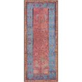 thumbnail image 2 of Unique Loom Outdoor Traditional Collection Area Rug - Fortitude (2'  x 5' 1" Runner Vintage Salmon Coral/Beige), 2 of 9