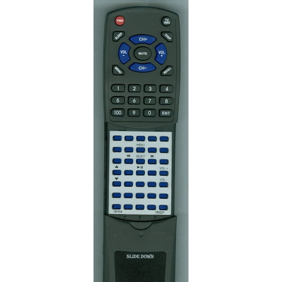 Replacement Remote for CROSLEY RTCR1701A, CR1701A, CR17