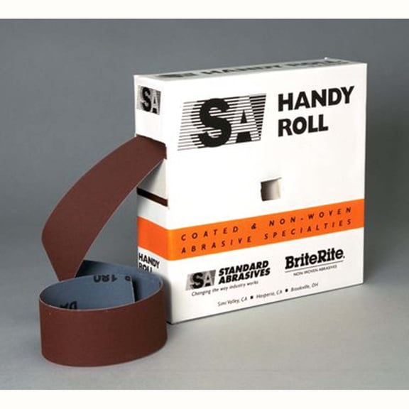 Standard Abrasives A/O Handy Roll 713297, 2 in x 50 yd P120 J-weight