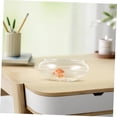 thumbnail image 3 of Bol à Poisson en Verre Transparent, Aquarium de Bureau pour Poissons Rouges, Crevettes et Plantes Hydroponiques, Conception Portable Multifonctionnelle, 3 of 5