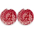 thumbnail image 1 of Posavasos para auto Magnolia Lane Alabama Crimson Tide, paquete de 2, 1 of 7