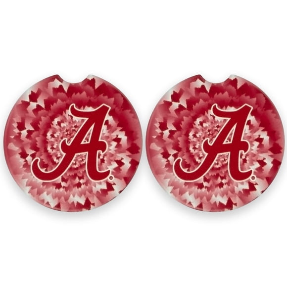Posavasos para auto Magnolia Lane Alabama Crimson Tide, paquete de 2