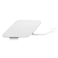 thumbnail image 1 of Tapa de la cubierta del orificio del ojo del gancho de remolque del coche Compatible con BMW Serie 3 335i 328i Base Sedan 2012-2015, parachoques trasero blanco de plástico duradero, 1 of 1