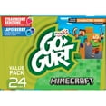 thumbnail image 6 of Go-GURT Minecraft Kids Fat Free Yogurt Variety Pack, 2 oz Yogurt Tubes (24 Count), 6 of 12