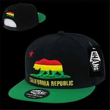 Cali Rep Snapback by WHANG, Rasta 2