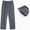 Black, variant on SYMOID Pajamas Mens Black 100% Cotton Sleep Pants - Elastic Waist Straight Leg, Comfortable Loungewear for Home/Sleep, Sizes M to XXXXL,Size 4XL
