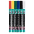 thumbnail image 2 of Tulip Opaque Fabric Markers 6/Pkg-Primary, 2 of 5