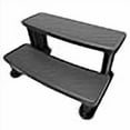 thumbnail image 3 of Puri Tech Universal Spa & Hot Tub Outdoor Steps No Slip Grip Support - Light Grey, 3 of 4