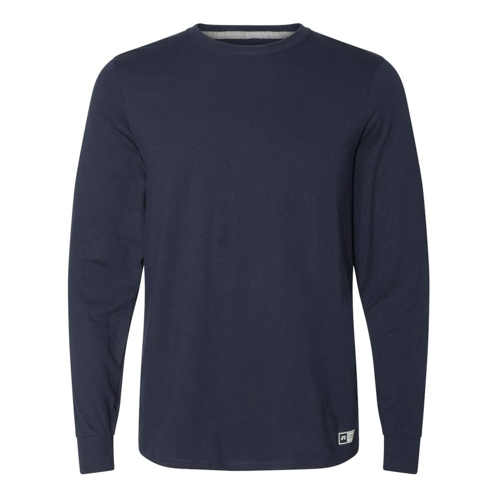 russell athletic men's essential long sleeve tee