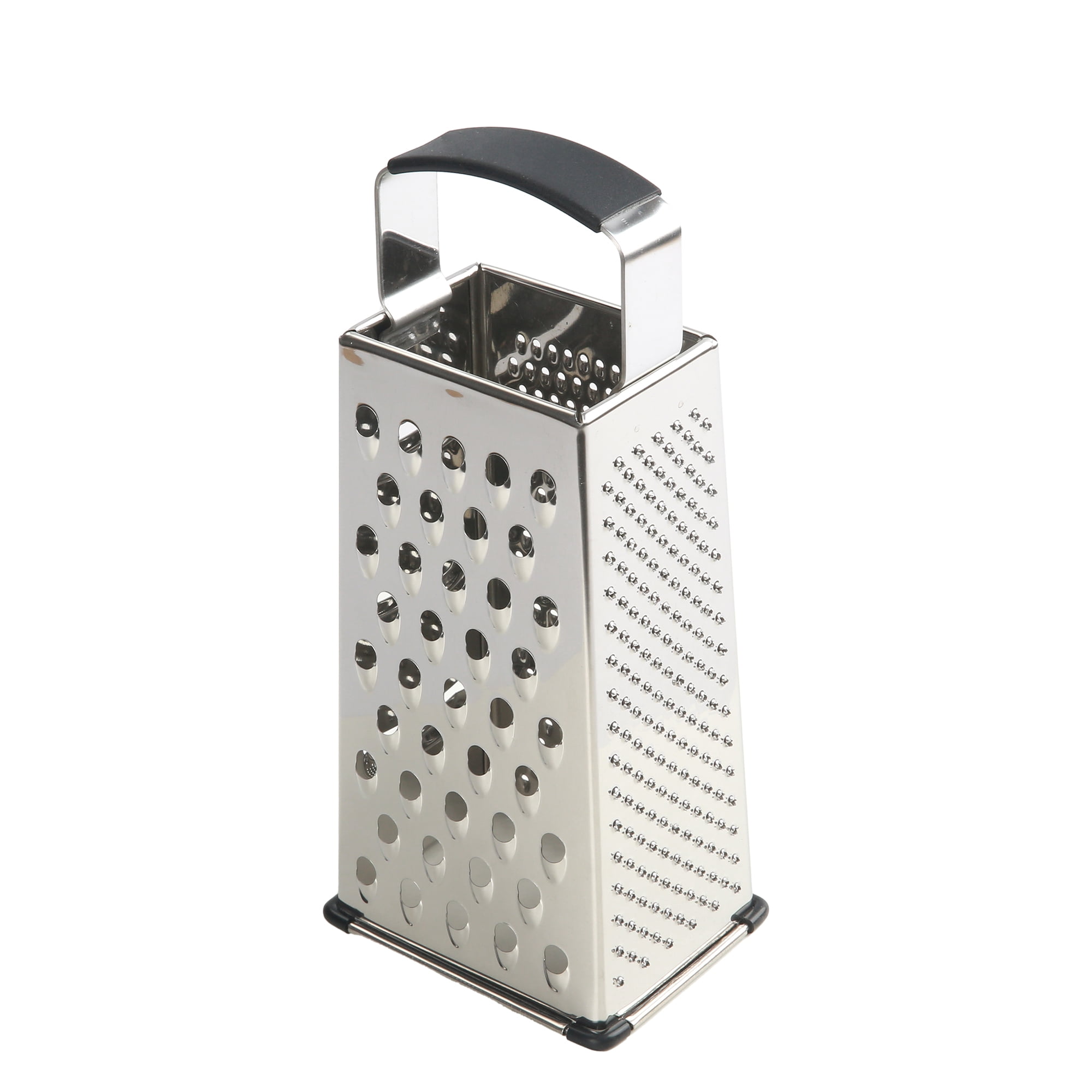 High Quality 9inch Stainless Steel Cheese Grater 4 Sides Stand