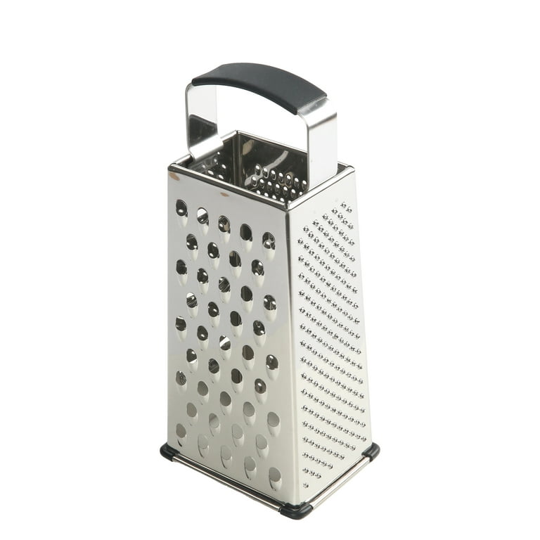 Stainless Steel Cheese Grater Color Black 9 Inch
