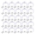thumbnail image 1 of 50 Ensembles d'Inserts d'Ouvre-Bouteille, Acier Inoxydable Rond Kit de Matériel d'Ouvre-Bouteille Fournitures de Matériel avec Vis, 1 of 4