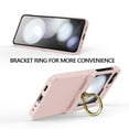 thumbnail image 7 of TECH CIRCLE for Samsung Galaxy Z Flip 6,Slim Fit Rugged Shockproof PC Hinge Protector Case with Ring Stand Enhanced Protection and Convenient Hands-Free Viewing Galaxy Z Flip 6 Case,Pink, 7 of 7