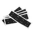 thumbnail image 1 of BEADCEST 5Ud Kit De Pegatinas Para Botones Del Volante Negro Compatible Con Mustang 2011 2012, 1 of 6