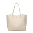 thumbnail image 4 of Dreubea Bolso de hombro de piel sintética suave para mujer, bolso de mano con borlas de gran capacidad, 4 of 5