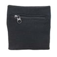thumbnail image 4 of Wrist Wallet Wristband Zipper Sweatband Cycling Running Men Women Pouch Bag Black, 4 of 8