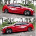 thumbnail image 3 of yeuweold DIY Pixel Cyber Hexagon Pattern Car Side Body Sticker Decal Universal Vinyl Waterproof PVC Customizable, 3 of 5