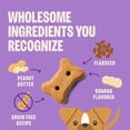 thumbnail image 4 of Wellness Old Mother Hubbard P-Nuttier 'N Nanners Dog Biscuits, Natural, Training Treats, Peanut Butter & Banana Flavor, Mini Size, (16 Pound Bag), 4 of 9