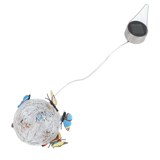 Lámpara solar LED colgante, impermeable, de color, decorativa, para patio y jardín al aire libre.