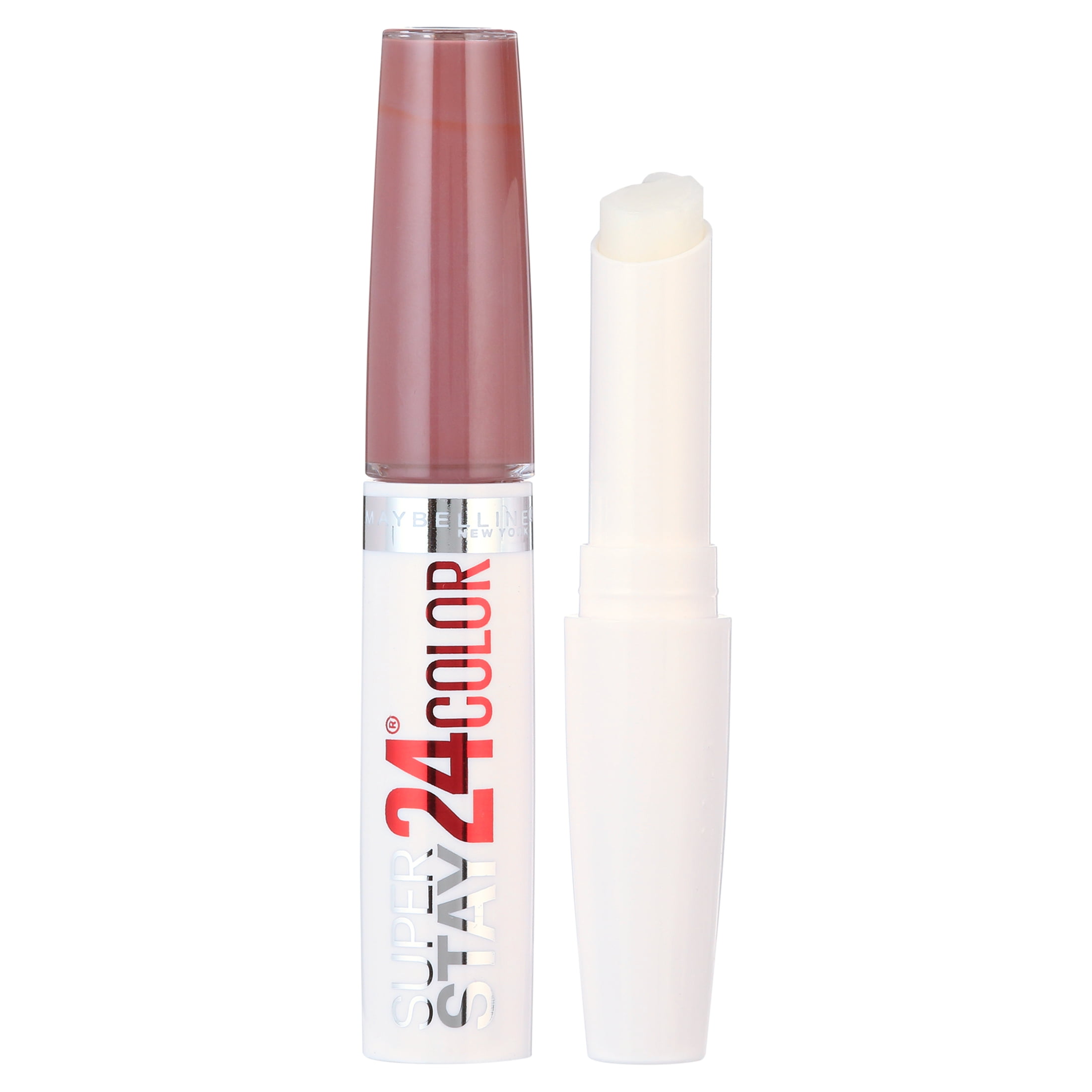(4 pack) Maybelline SuperStay 24 2-Step Liquid Lipstick Makeup, Frosted Mauve, 1 kit