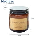 thumbnail image 4 of Velas Aromaticas Decorativas Bluelander,  Set de 6 Olor Vainilla, Campanilla, Lavanda, Rosas, Cítricos y Jazmín, 4 of 4
