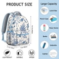 thumbnail image 6 of "Sunflower Joy Backpack - Stylish Floral Design School Bag for Women, Water-Resistant Material with Spacious Main Compartment & Laptop Sleeve", 6 of 6