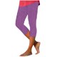 thumbnail image 3 of TaTaai Random Print Stretchy Non-see-through Women Tight Fit Yoga Capri Leggings Elastic Breathable Spring Summer Fashion Casual Daily Wear Cropped Bottoms Gift, 3 of 5