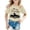 Beige, variant on Zylarhe Kids Halloween Tops Children Fashionable Casual Letter Round Neck Short Sleeve T Shirt for Kids Purple 100